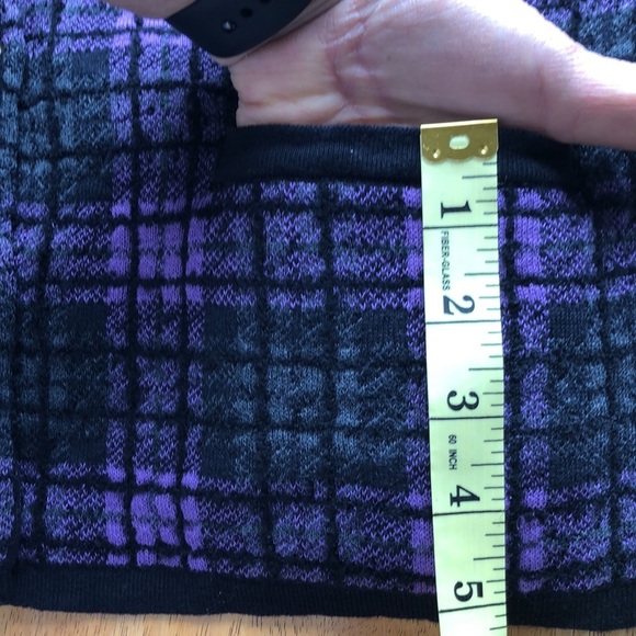 LIZ CLAIRBORNE 1X LADIES CARDIGAN SWEATER 45% COTTON 43% WOOL 12% NYLON - Picture 4 of 10